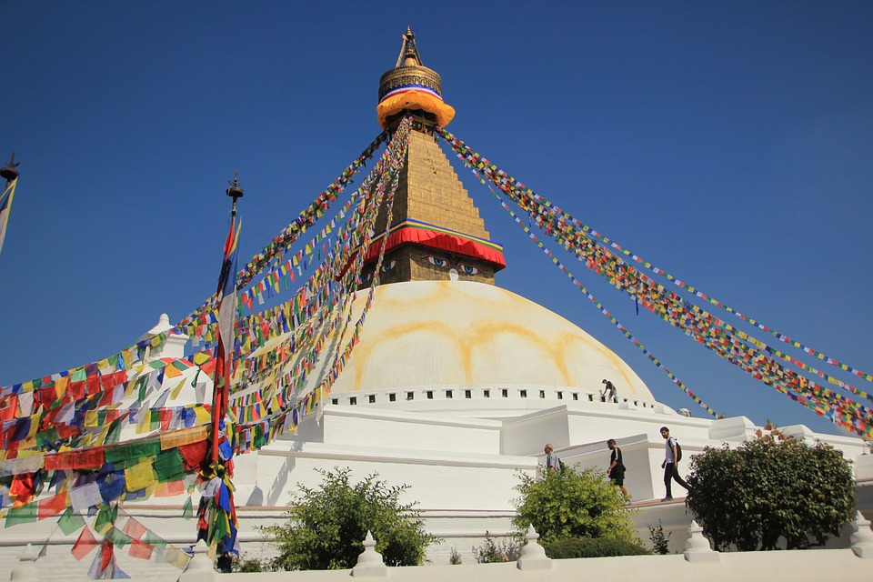 Boudhanath Stupa in Nepal - Top 5 Things to do in Nepal
