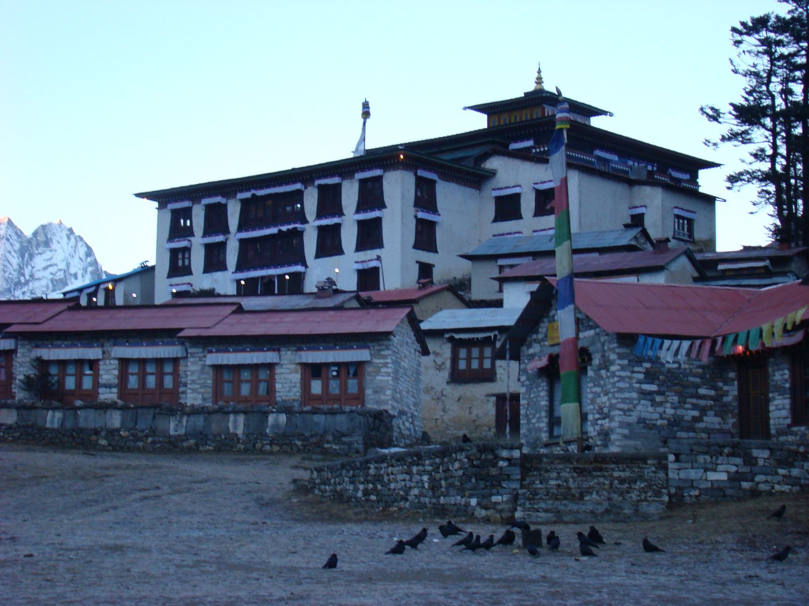 Buddhist Monastery in the Everest