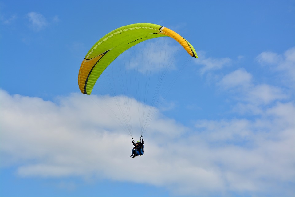 Paragliding is one of the amazing adventure activities in Nepal