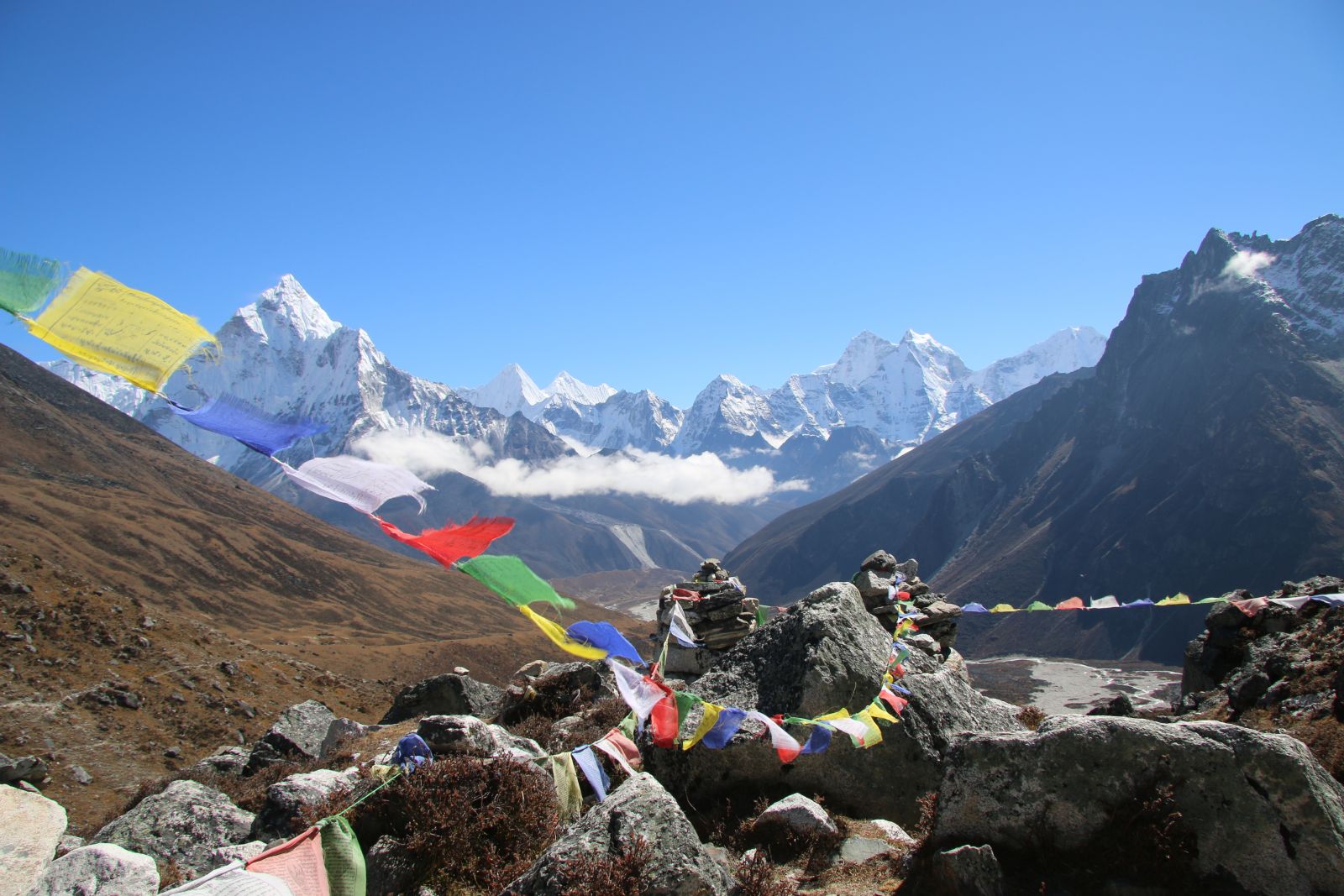 One of the amazing wonders of Everest - Views of the mountains